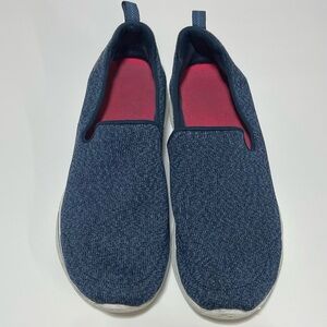 3/$30 Skechers Blue Slip-On Go Walk Pair of Shoes